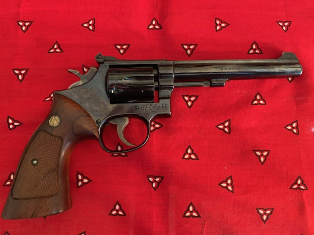 S&W 48-3, 22 WMR, 6", Box, Manual, Speed Loaders, Exc. Condition-img-6