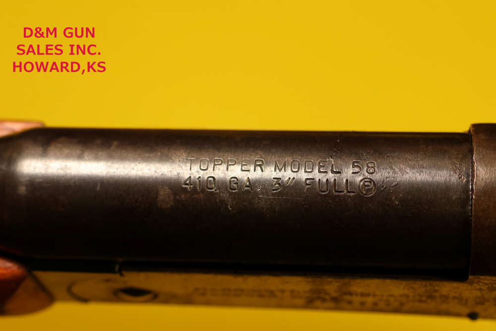 H&R Topper model 58 410 single barrel shotgun. -img-18