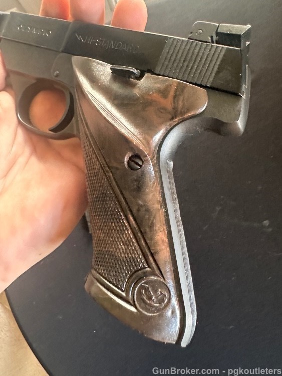 1955 - HI-STANDARD 101 OLYMPIC .22 SHORT SEMI-AUTOMATIC PISTOL.-img-18