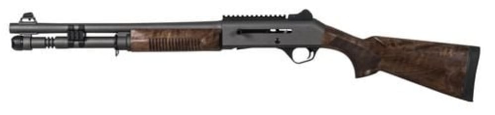 Panzer Arms M4 Tactical Walnut - 12GA - 18.5" -5 Shot Capacity-img-2