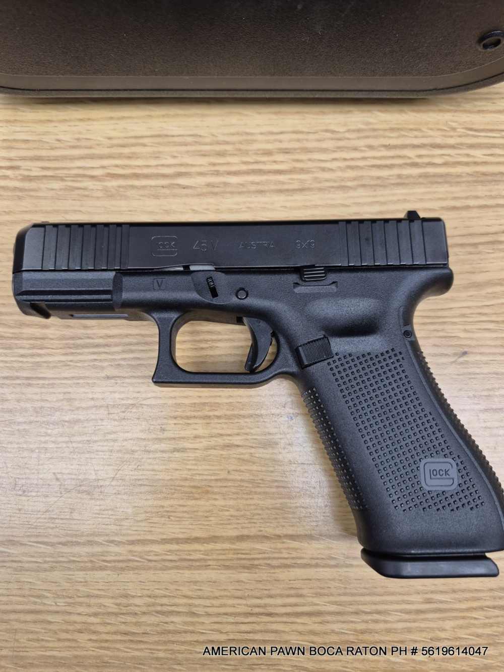 GLOCK 45V 9MM PISTOL PRE OWNED BUT NEWER WAS FIRED FULL SET-img-6