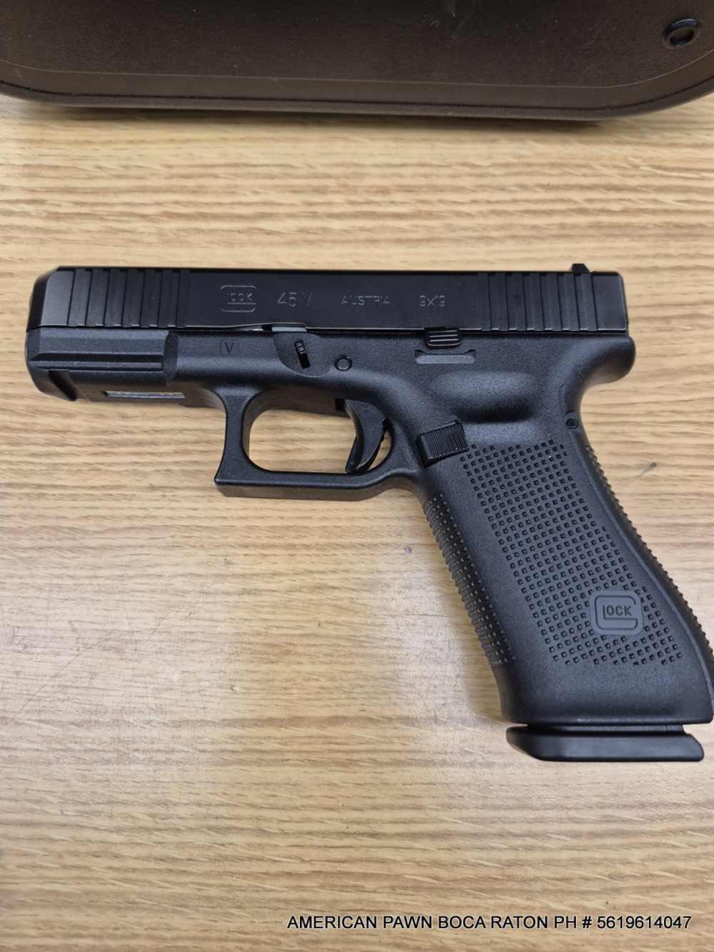 GLOCK 45V 9MM PISTOL PRE OWNED BUT NEWER WAS FIRED FULL SET-img-5