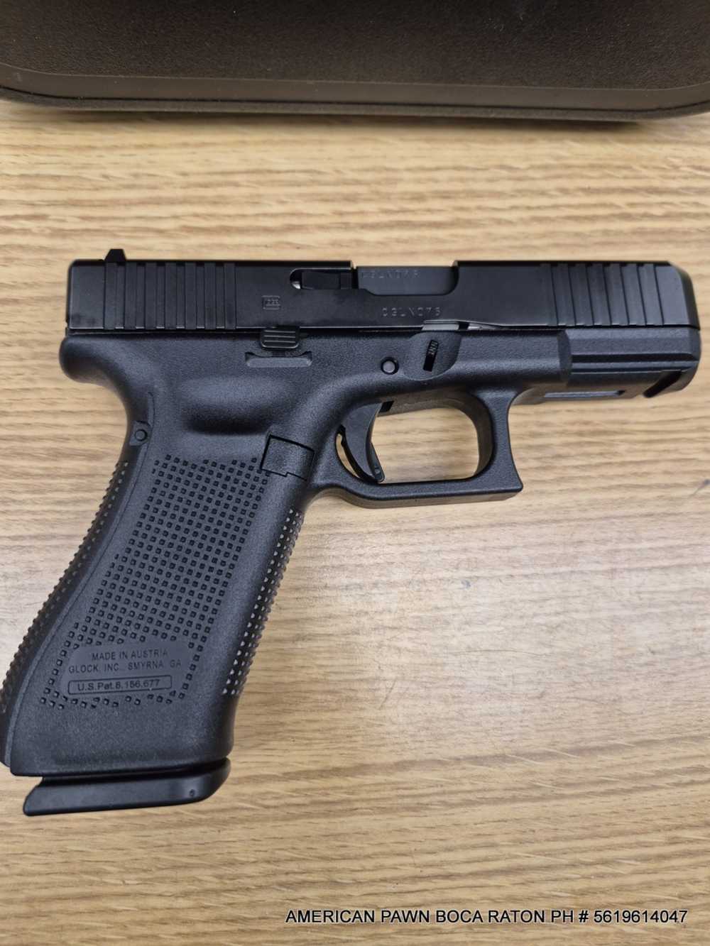 GLOCK 45V 9MM PISTOL PRE OWNED BUT NEWER WAS FIRED FULL SET-img-3