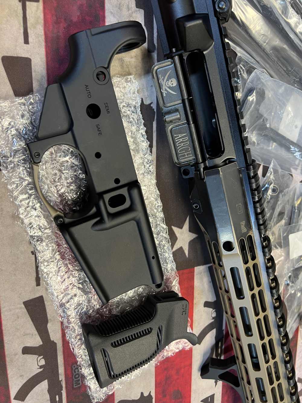12.5in (223 Wylde) BKF & AERO M4A1 AR Pistol “The Pirate” -CWRAY-img-65