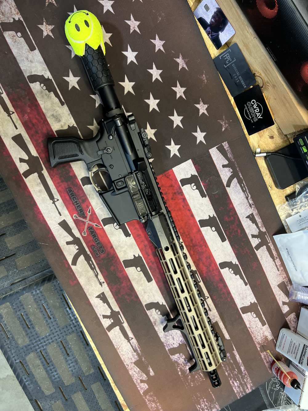 12.5in (223 Wylde) BKF & AERO M4A1 AR Pistol “The Pirate” -CWRAY-img-95