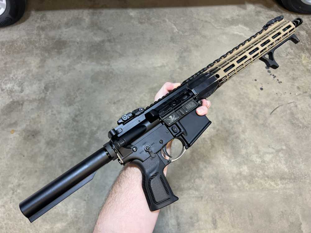 12.5in (223 Wylde) BKF & AERO M4A1 AR Pistol “The Pirate” -CWRAY-img-114