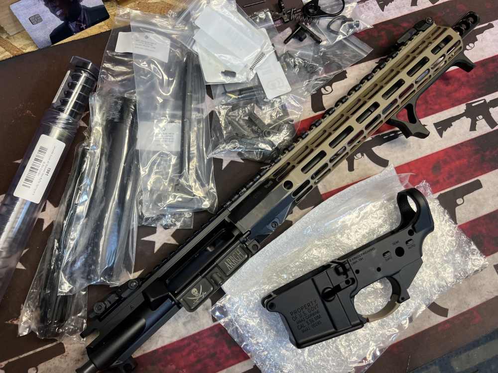 12.5in (223 Wylde) BKF & AERO M4A1 AR Pistol “The Pirate” -CWRAY-img-63