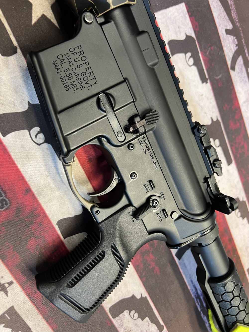 12.5in (223 Wylde) BKF & AERO M4A1 AR Pistol “The Pirate” -CWRAY-img-100