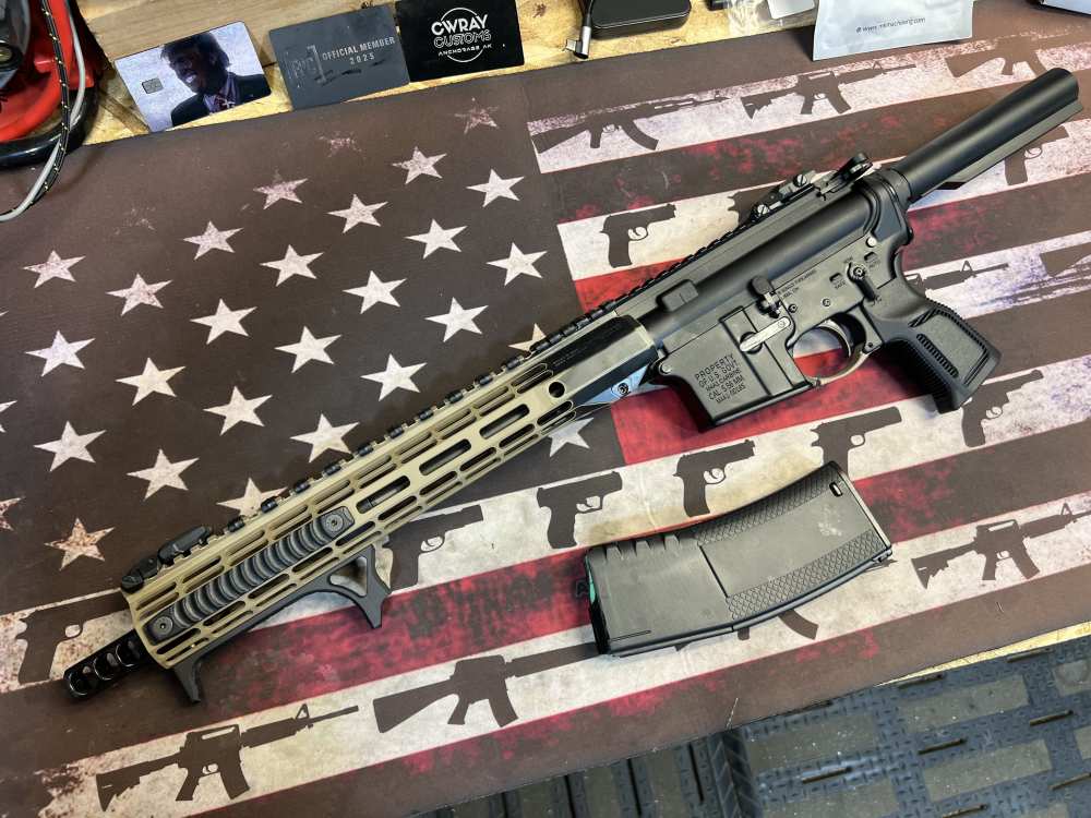 12.5in (223 Wylde) BKF & AERO M4A1 AR Pistol “The Pirate” -CWRAY-img-110