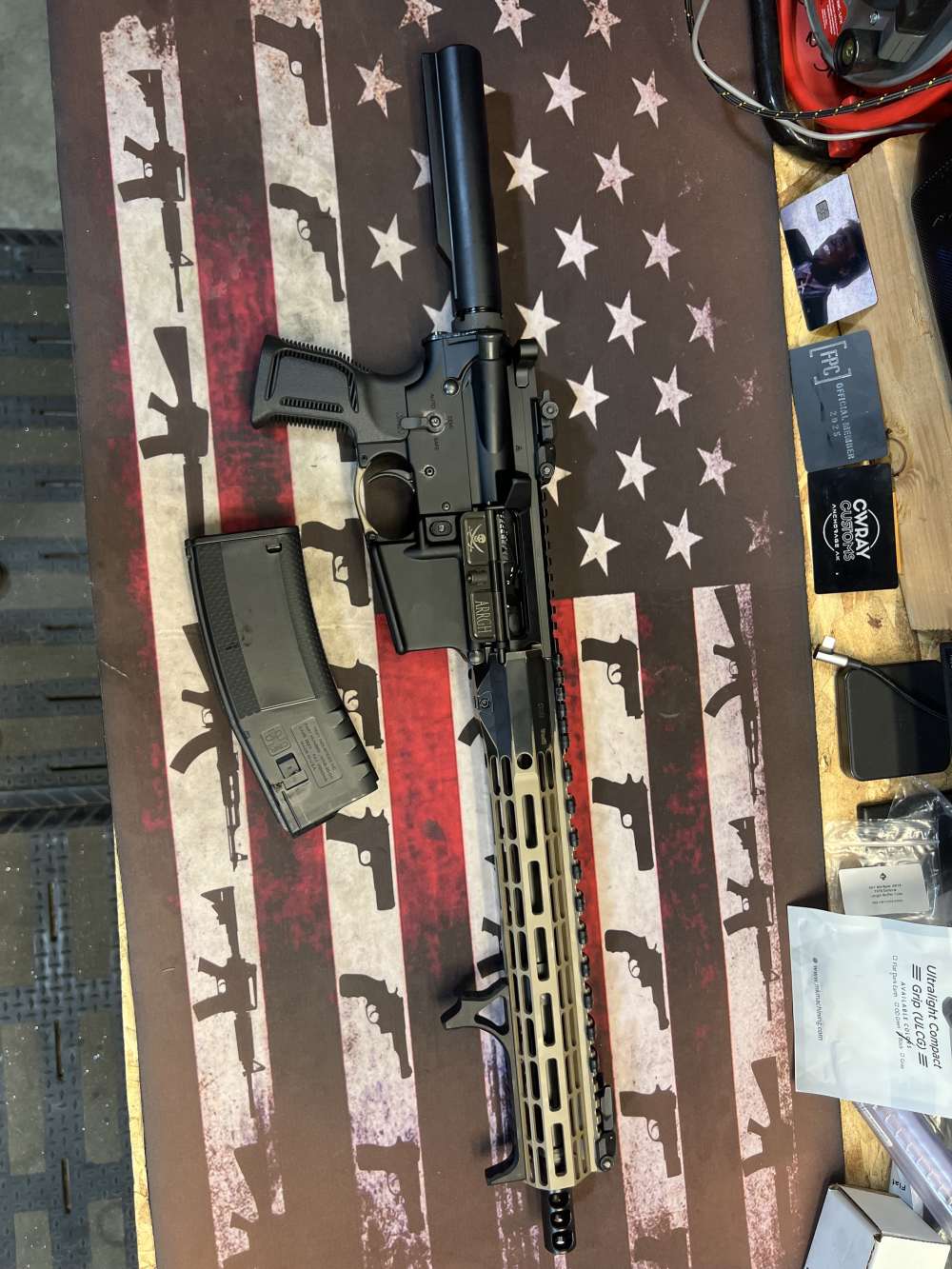 12.5in (223 Wylde) BKF & AERO M4A1 AR Pistol “The Pirate” -CWRAY-img-108