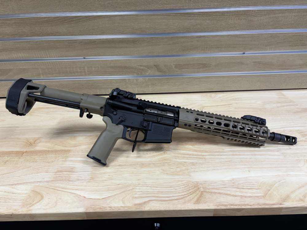 Aero Precison 300 Blackout Upper & Lower 10" w/ Upgrades! Like New!-img-0