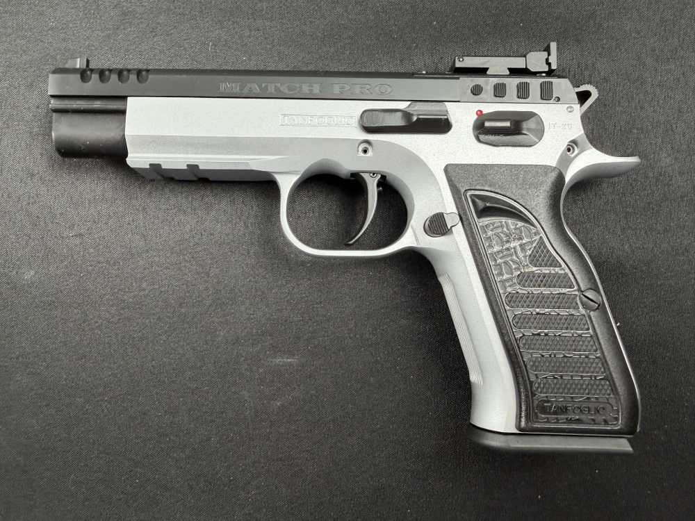 Tanfoglio MATCH PRO 9mm Optic Ready BULL BARREL *NIB*  SINGLE ACTION!-img-2