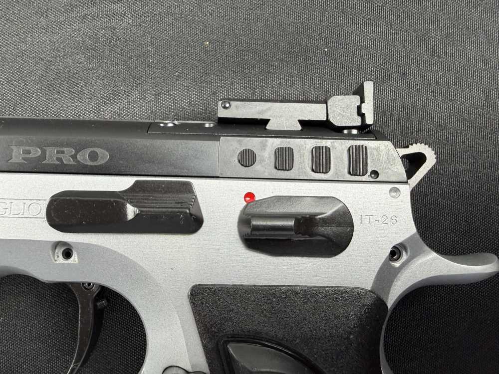 Tanfoglio MATCH PRO 9mm Optic Ready BULL BARREL *NIB*  SINGLE ACTION!-img-3