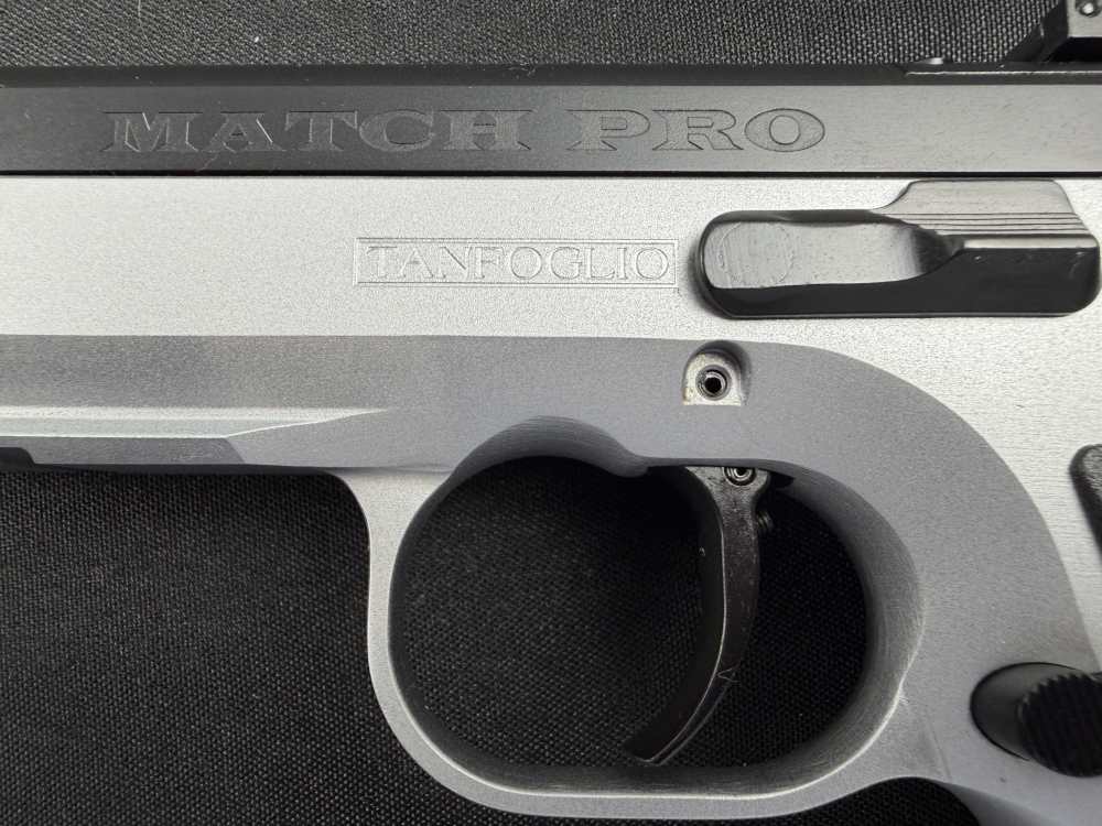 Tanfoglio MATCH PRO 9mm Optic Ready BULL BARREL *NIB*  SINGLE ACTION!-img-4