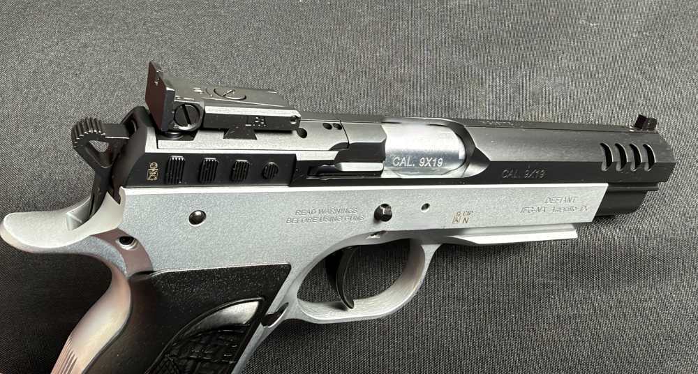 Tanfoglio MATCH PRO 9mm Optic Ready BULL BARREL *NIB*  SINGLE ACTION!-img-11