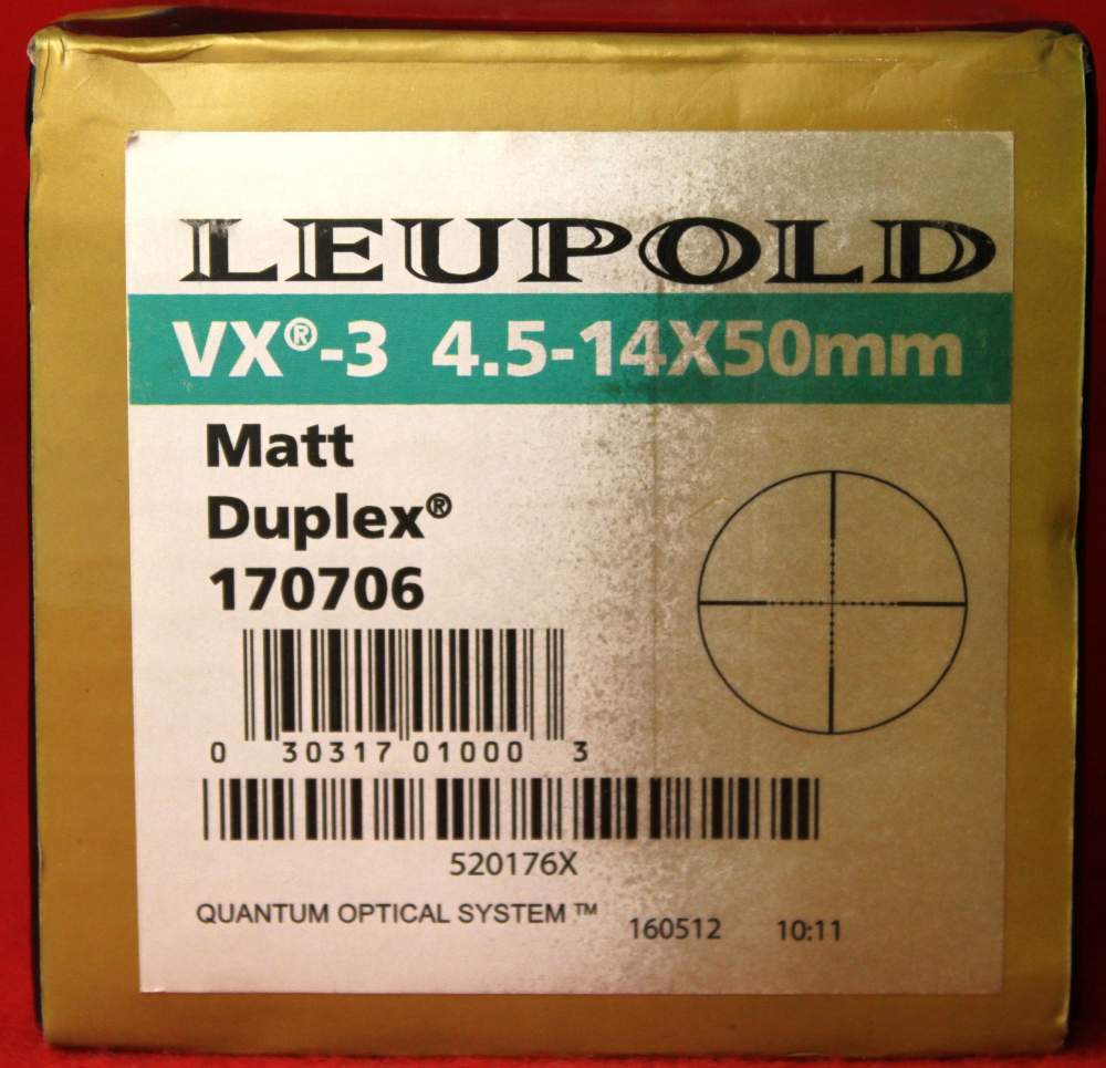 Leupold VX-3 4.5-14X50mm Duplex Reticle 1" Rifle Scope -img-5