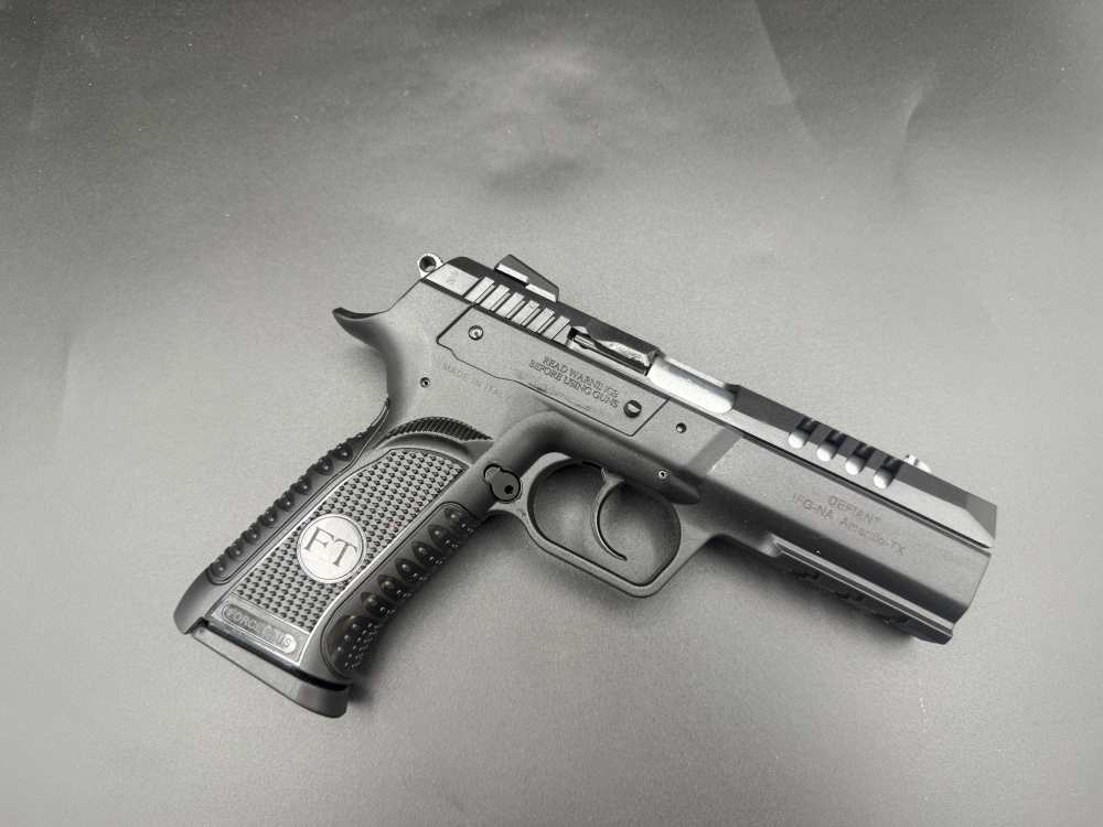 NIB Tanfoglio Hexagon Poly Small Frame 9mm NO RESERVE *ported* -img-1