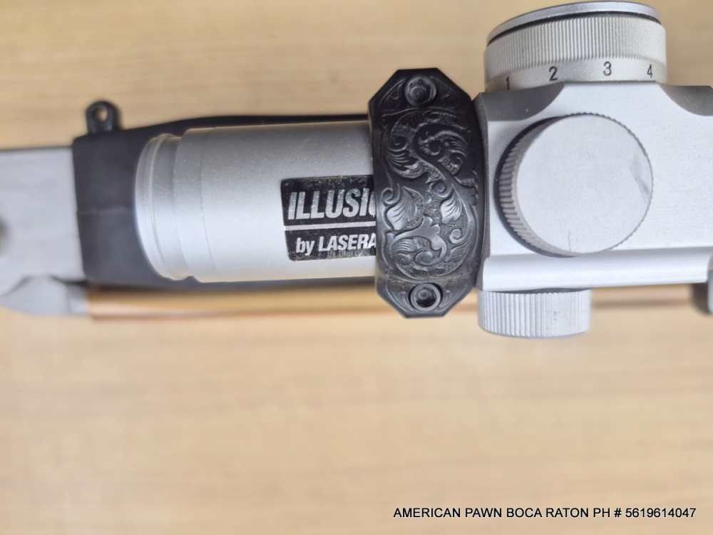 RUGER 10/22 CARBINE STAINLESS, FOLDING STOCK LASERAIM RED DOT SCOPE, FLASH-img-18
