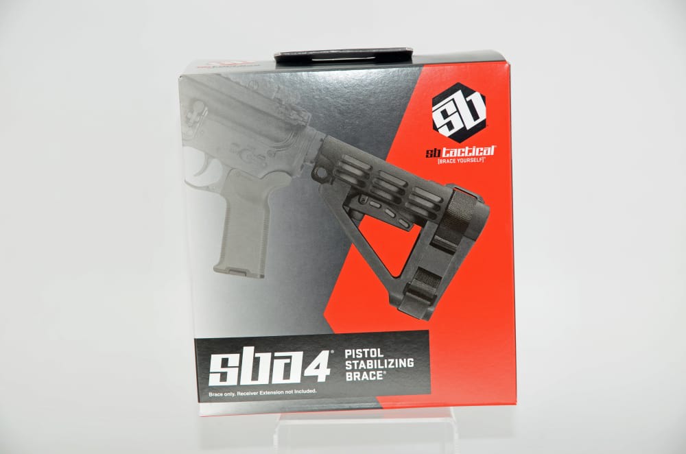 SB Tactical AR Brace SBA4X01SB SBA4 X Black Adjustable AR-Platform-img-0