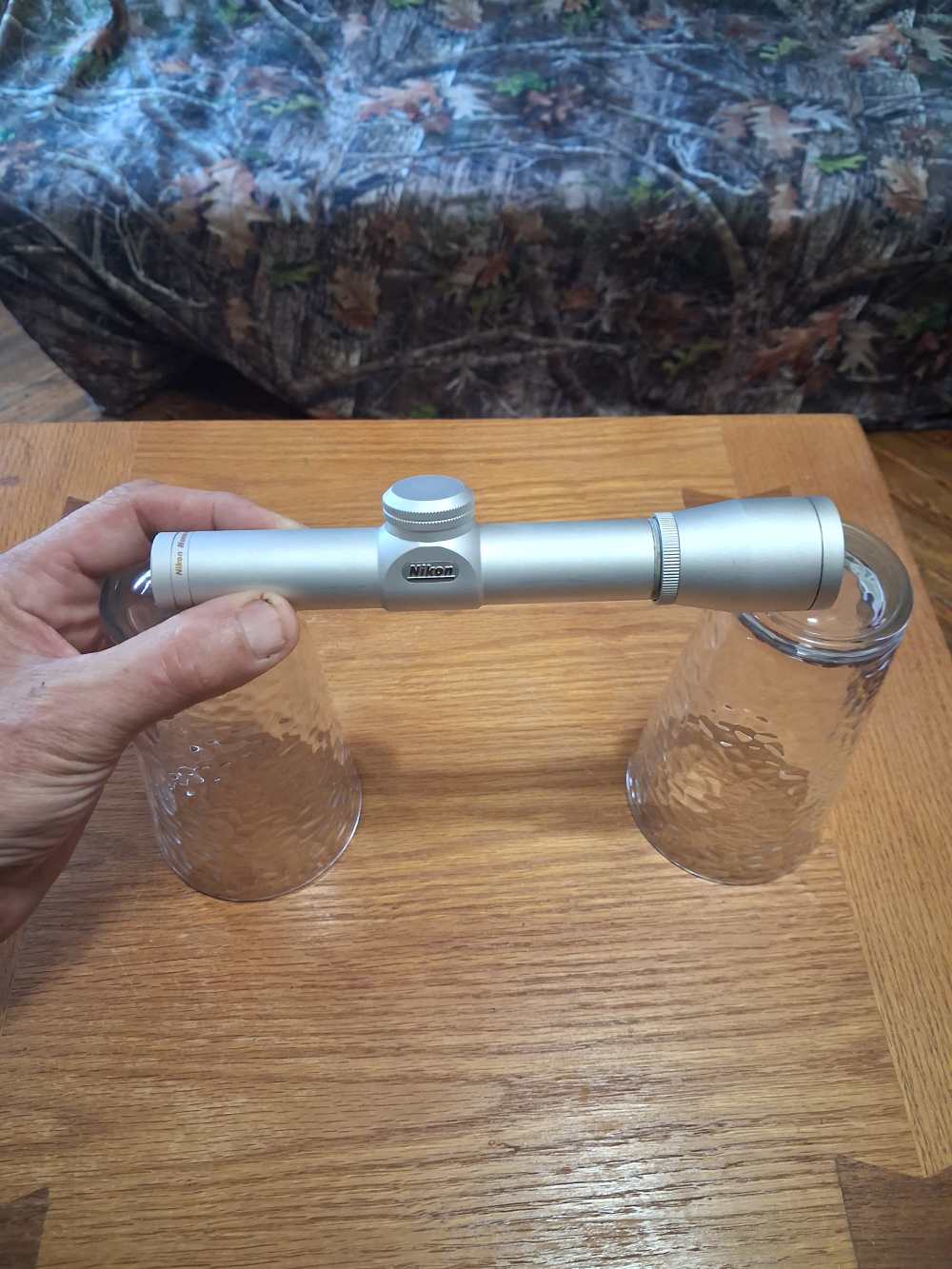 RARE NIKON MONARCH UCC STAINLESS 2X20 PISTOL SCOPE -img-0