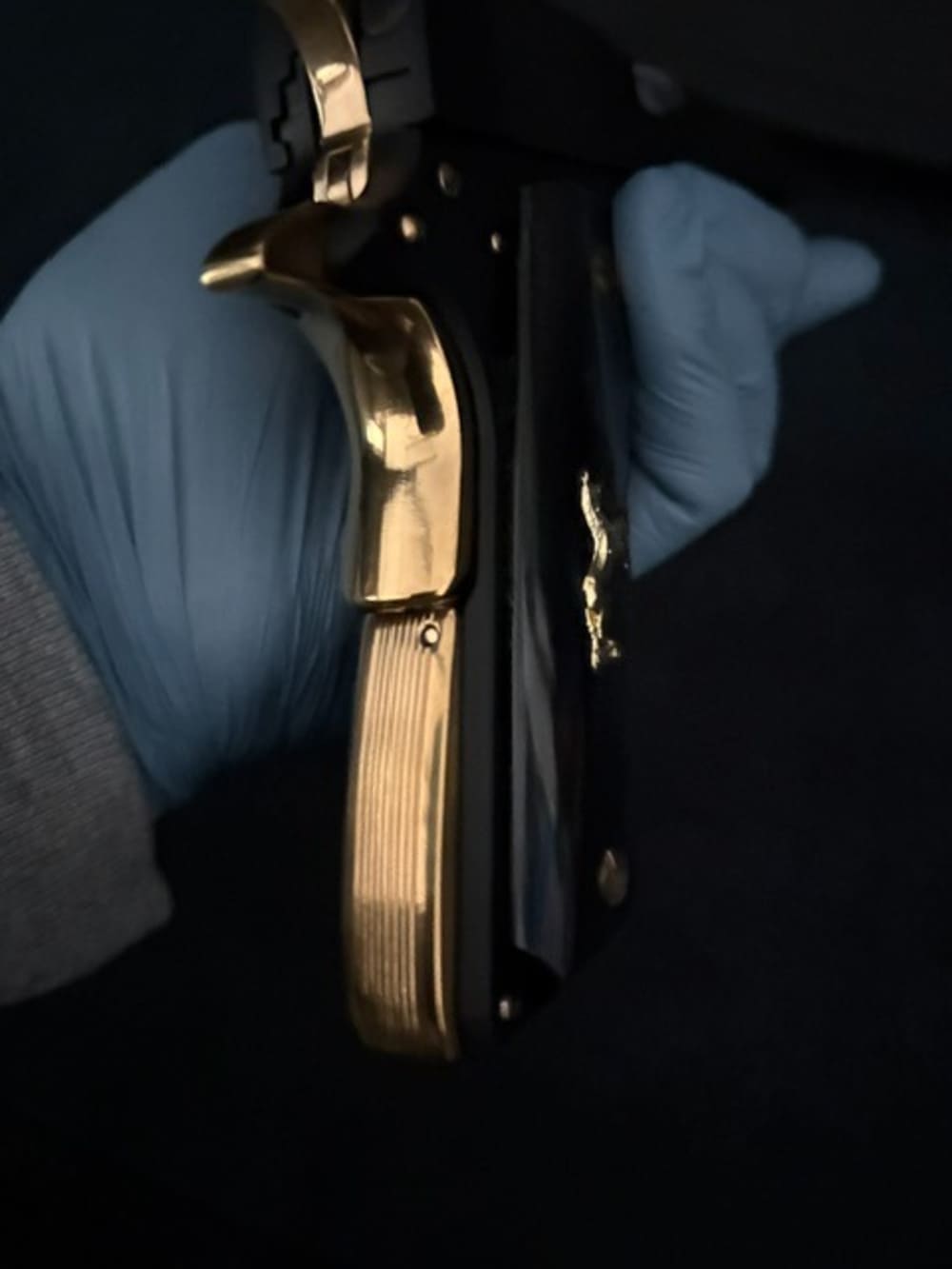 Century Arms Centurion 11 1911 45ACP Gold plated .01 Start Penny Auction NR-img-10