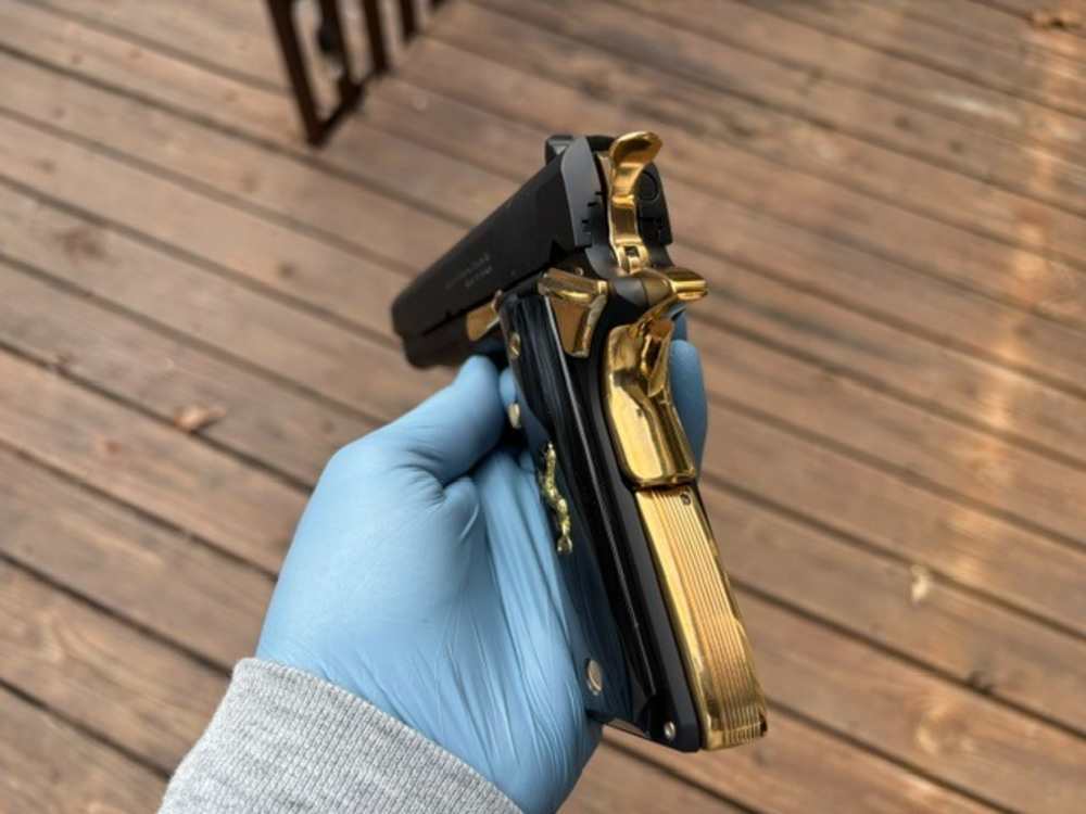 Century Arms Centurion 11 1911 45ACP Gold plated .01 Start Penny Auction NR-img-15