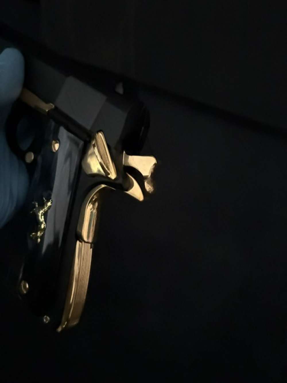 Century Arms Centurion 11 1911 45ACP Gold plated .01 Start Penny Auction NR-img-9
