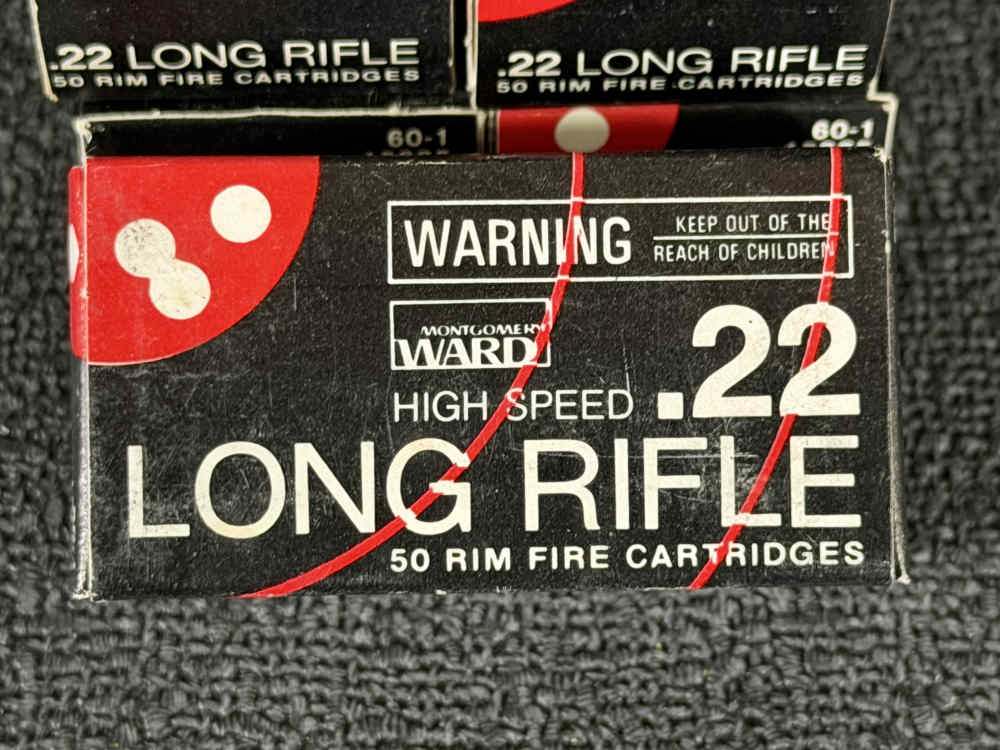 MONTGOMERY WARD 22LR Rimfire ammo -img-1