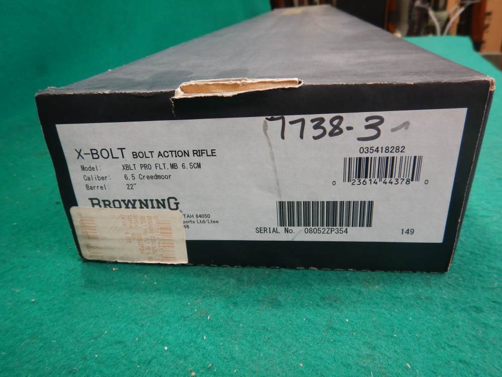 Browning X-Bolt Pro 6.5 Creedmoor 4 Round 22" Burnt Bronze Cerakote New-img-10