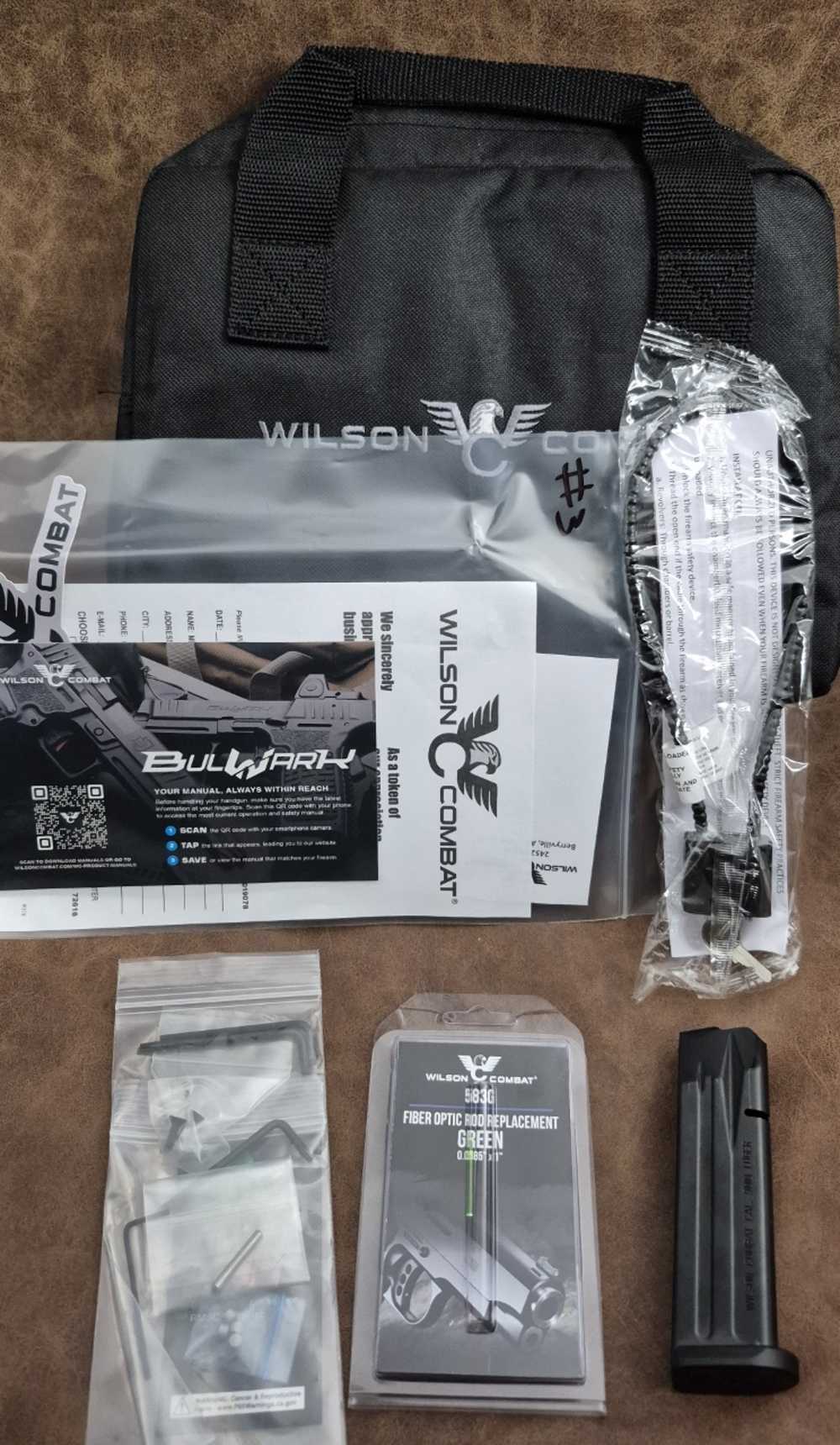 NIB WILSON COMBAT BULWARK 9MM 4" CASE-img-13