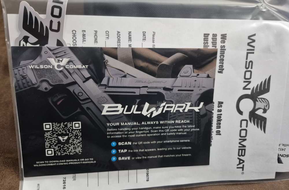 NIB WILSON COMBAT BULWARK 9MM 4" CASE-img-14