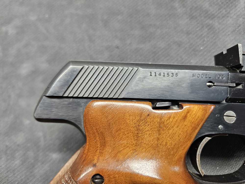High Standard Supermatic Citation Model 103 22 LR 5.5"-img-6
