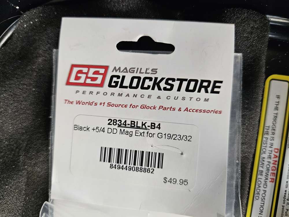 Glock 19 Gen5 MOS G19 Gen 5, comp barrel +5 MAGS & ORIG CASE LOTS OF EXTRAS-img-6