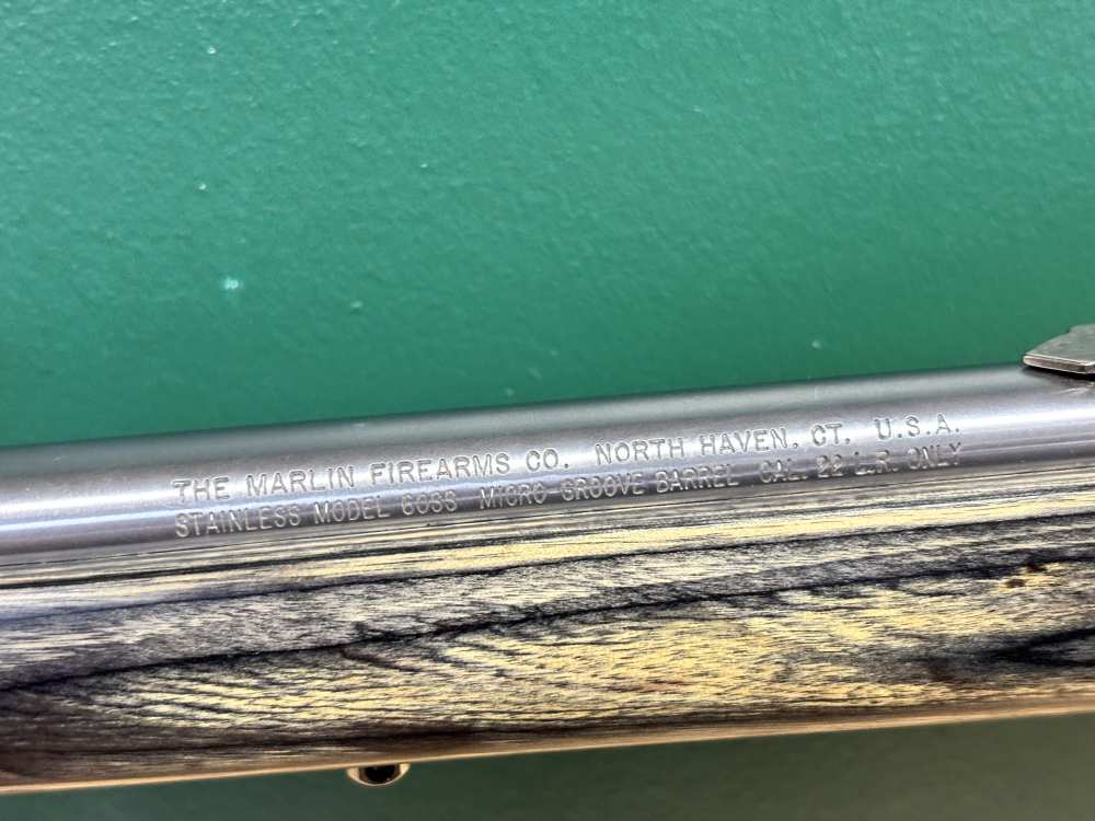 Marlin Stainless 60 60SS .22 Lr Grey Laminate 22" Limited Production-img-13