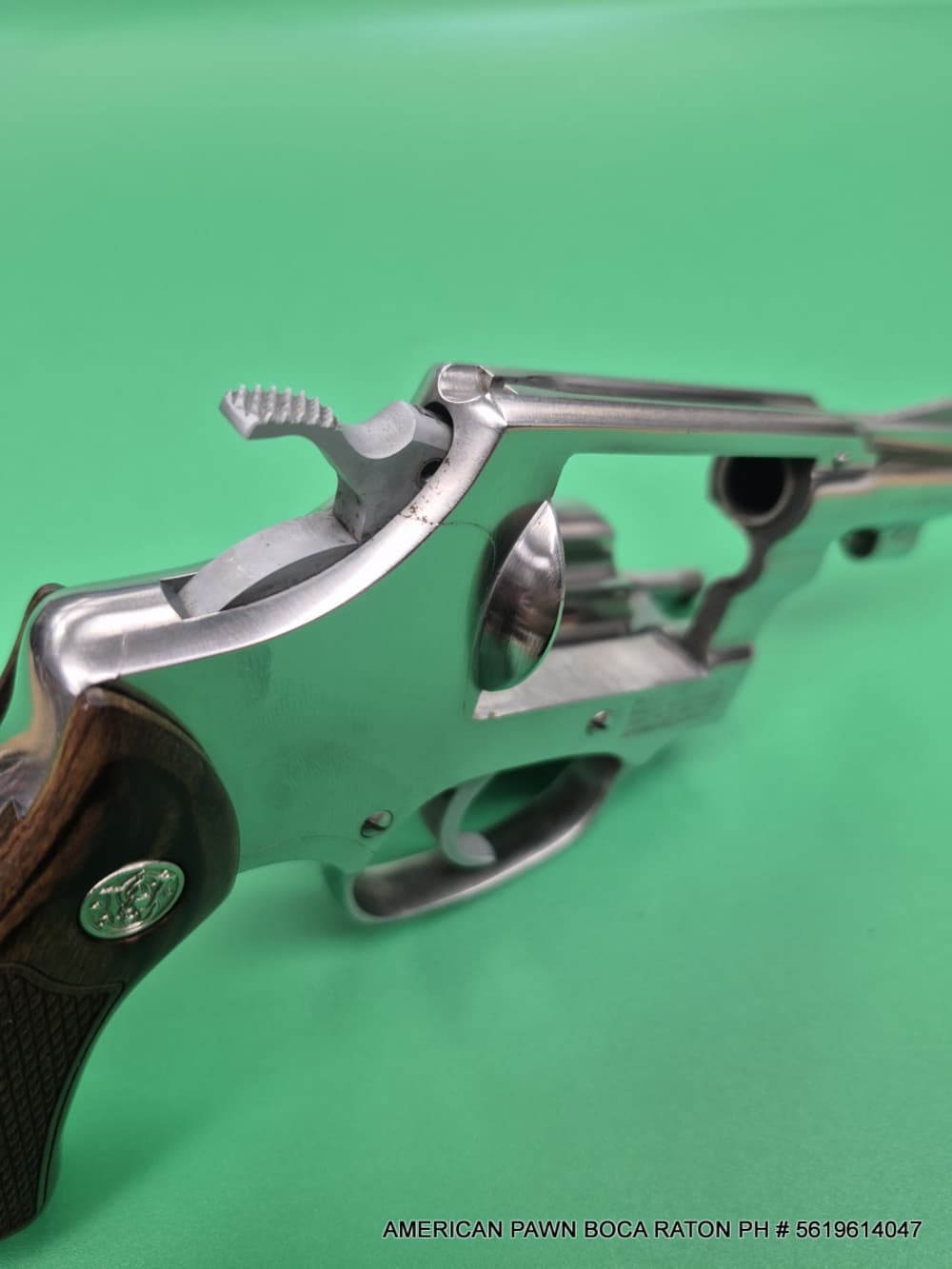 1968 SMITH & WESSON  M 60  STAINLESS , 2" BRL, REALLY NICE ONE 38SPL.-img-26
