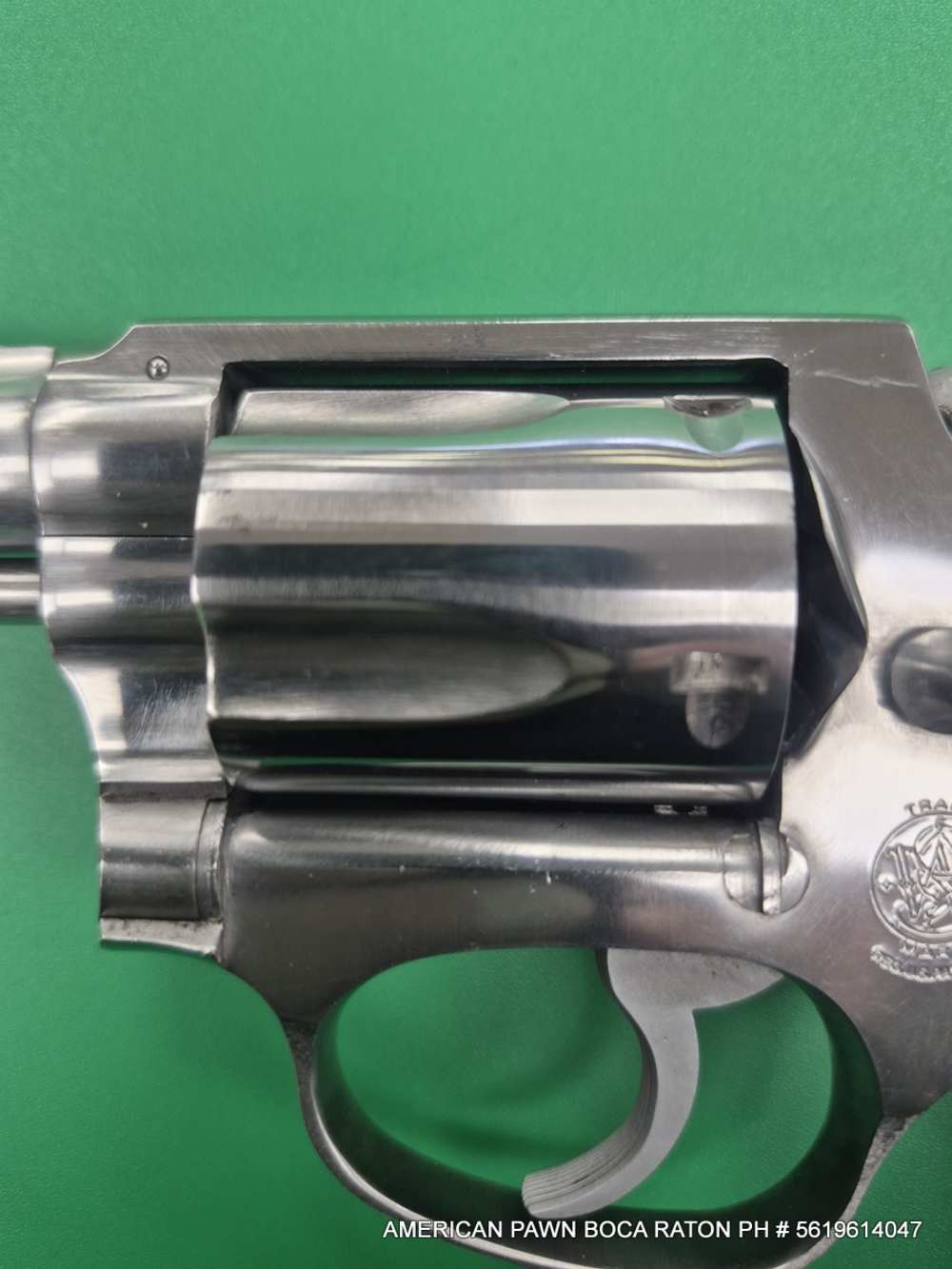 1968 SMITH & WESSON  M 60  STAINLESS , 2" BRL, REALLY NICE ONE 38SPL.-img-30