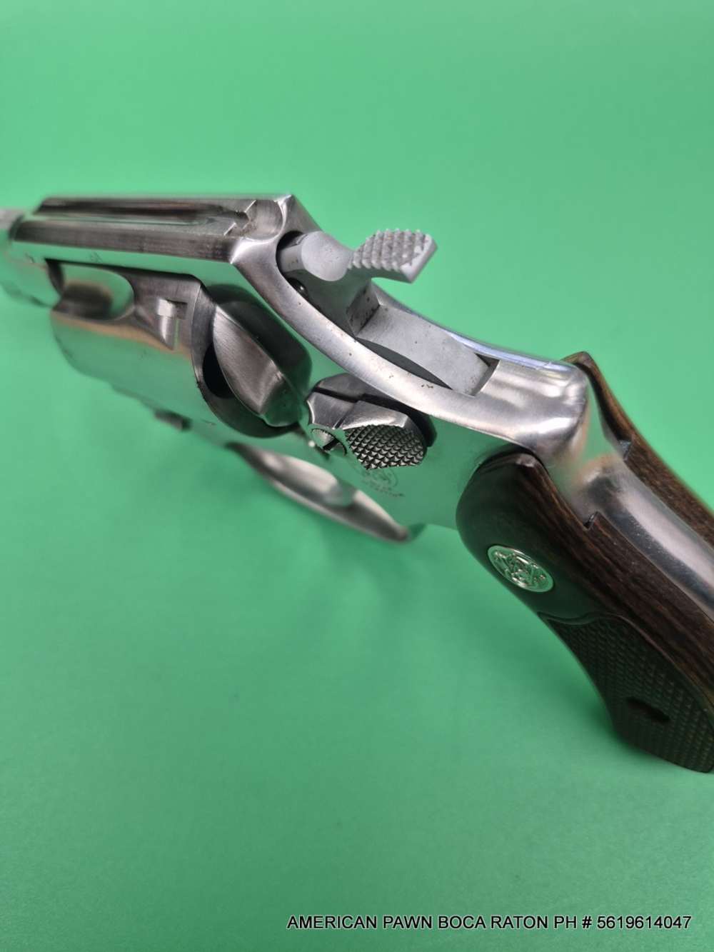 1968 SMITH & WESSON  M 60  STAINLESS , 2" BRL, REALLY NICE ONE 38SPL.-img-14