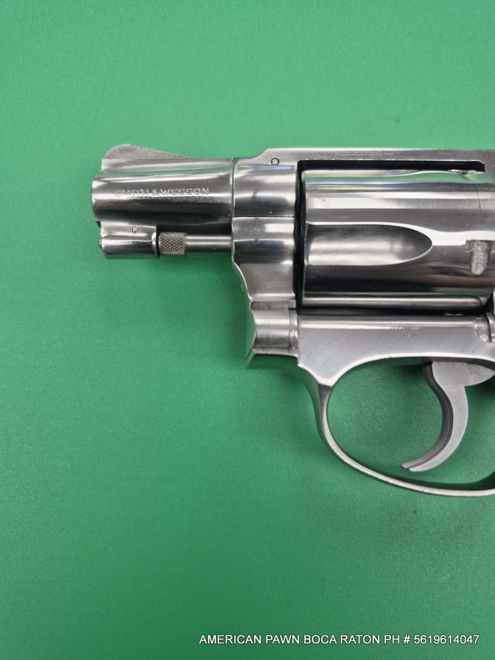 1968 SMITH & WESSON  M 60  STAINLESS , 2" BRL, REALLY NICE ONE 38SPL.-img-9