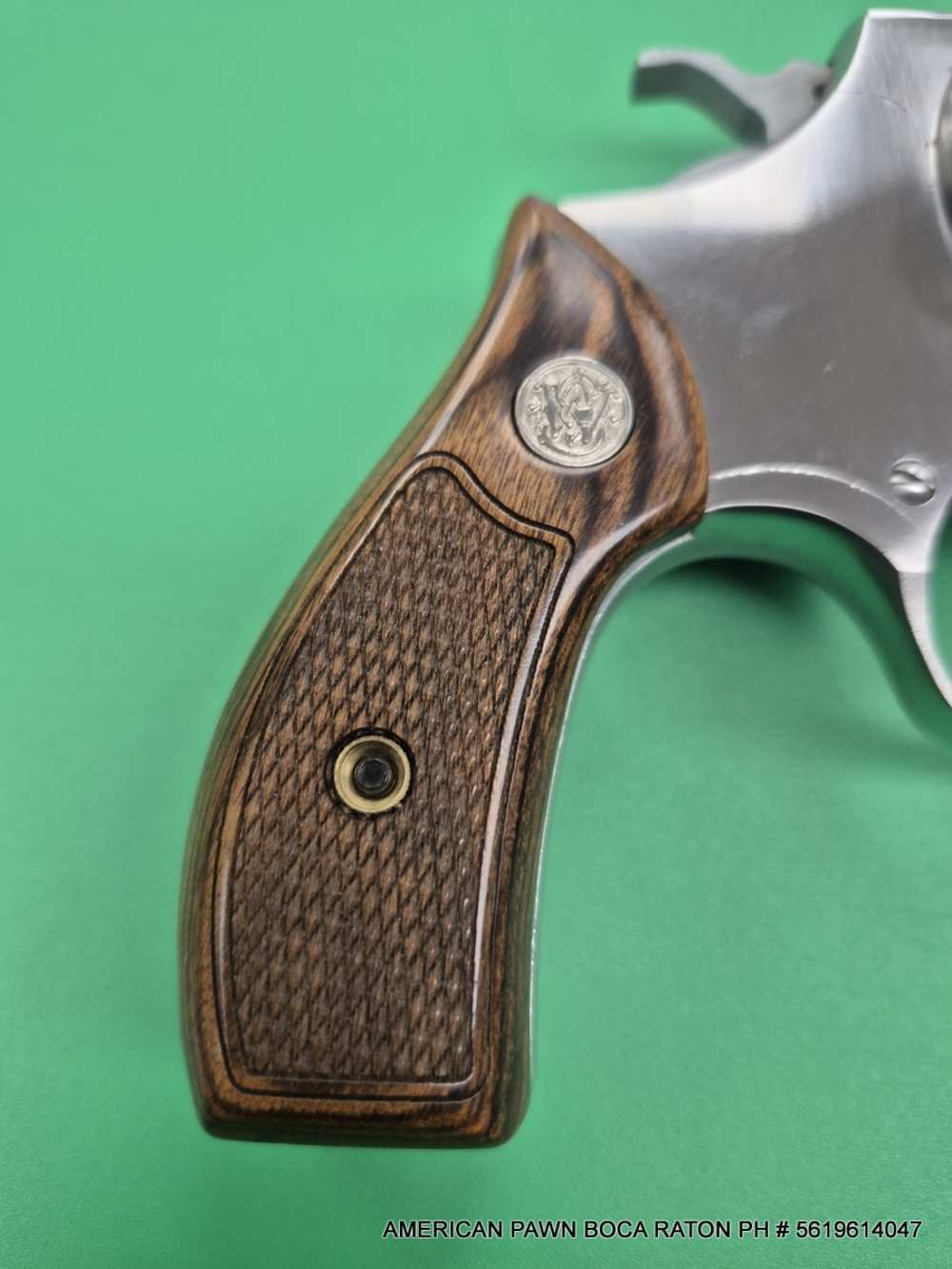 1968 SMITH & WESSON  M 60  STAINLESS , 2" BRL, REALLY NICE ONE 38SPL.-img-6