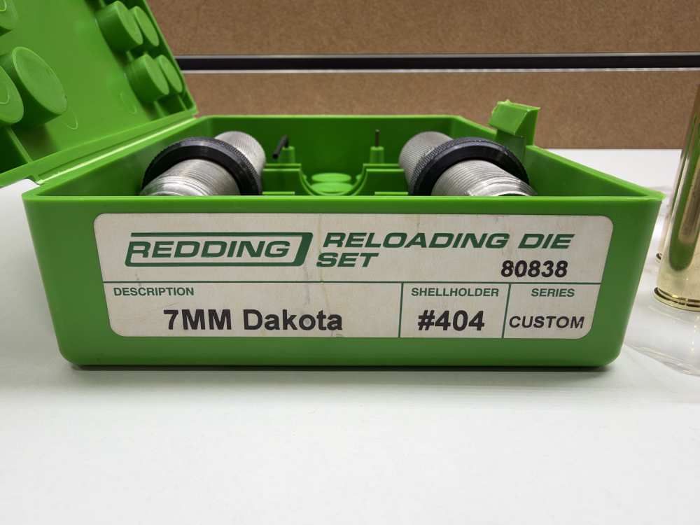 Redding Full Length 2 Die Set 7mm Dakota 10pcs Dakota brass-img-1