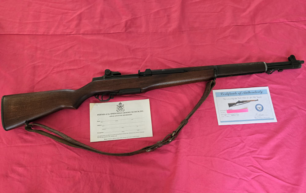 Holy grail Rare Danish Navy M1 Garand Springfield 1944 VAR .30-06-img-0