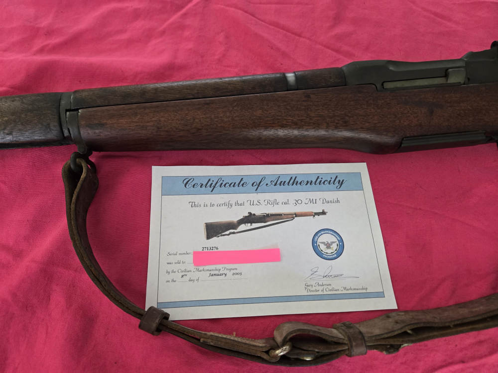 Holy grail Rare Danish Navy M1 Garand Springfield 1944 VAR .30-06-img-12