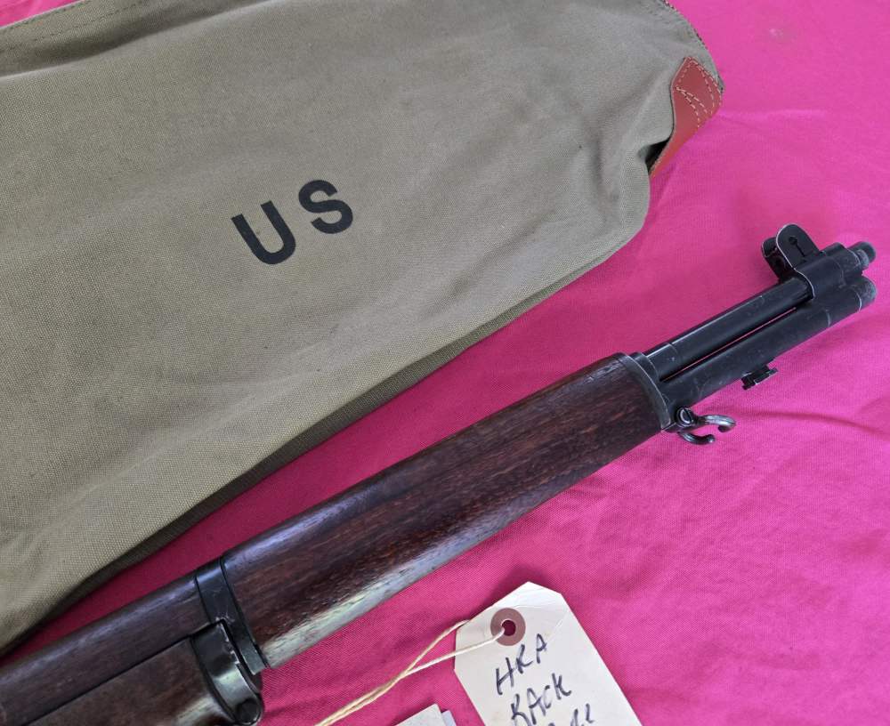 1955 Harrington and Richardson M1 Garand W/ Paperwork & Case H&R-img-6