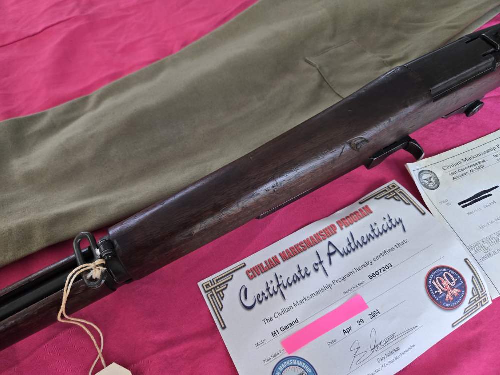 1955 Harrington and Richardson M1 Garand W/ Paperwork & Case H&R-img-14