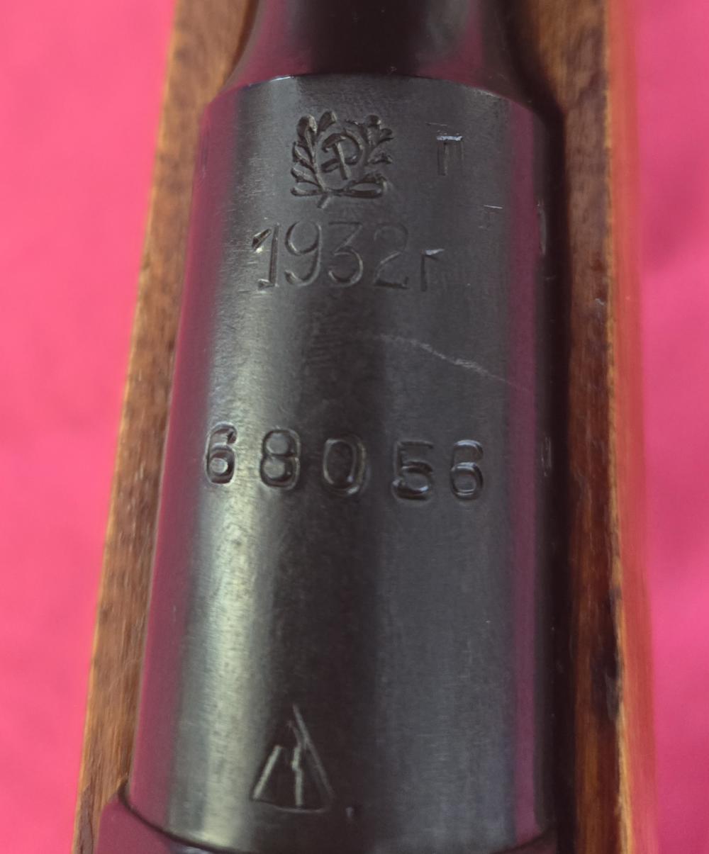 Rare Matching 1932 Izhevsk Russian Hex Receiver WW2 Mosin Nagant-img-1