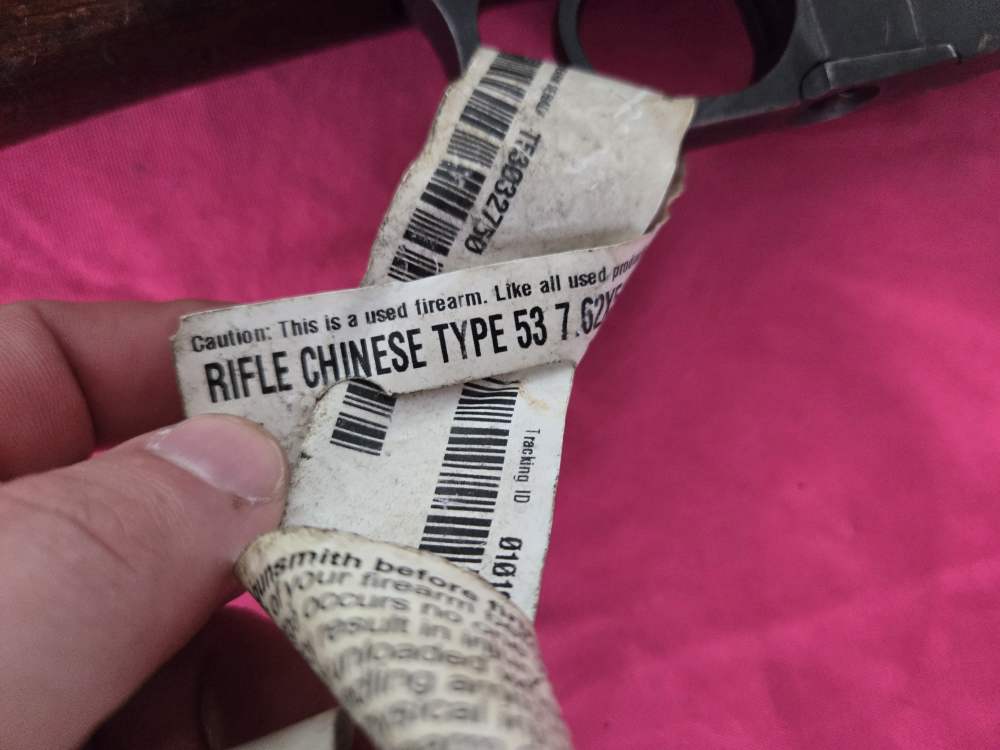 Rare Matching Chinese Type 53 carbine Chongquing Factory mfg 1954-img-2