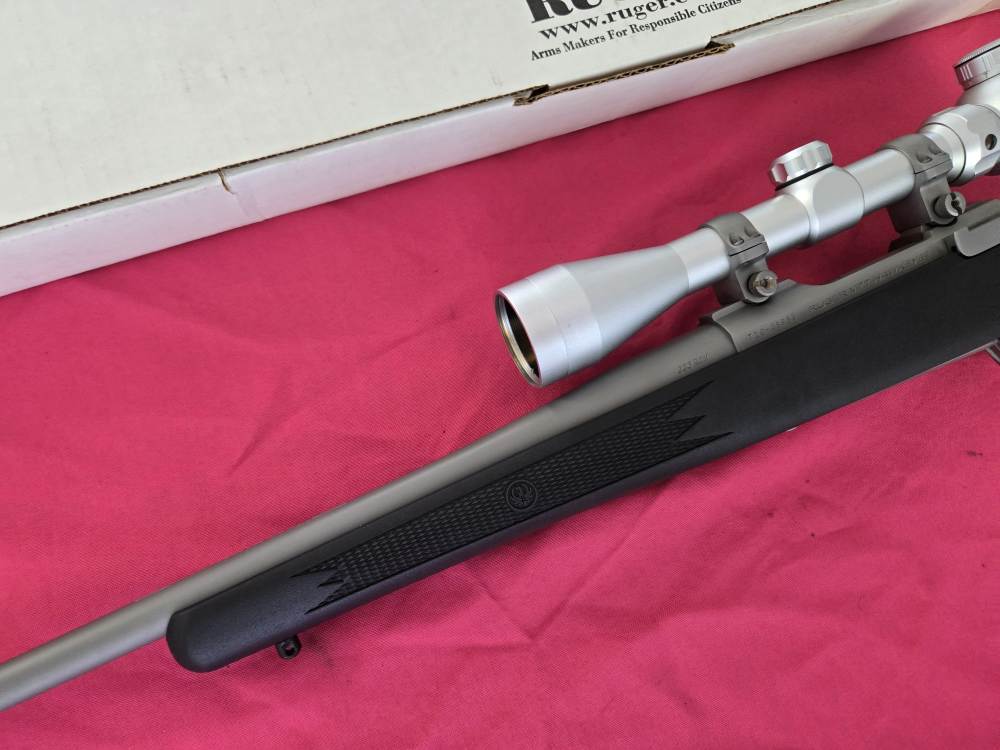 RARE DISCONTINUED Ruger M77 Hawkeye Matte Stainless .223 rem-img-9