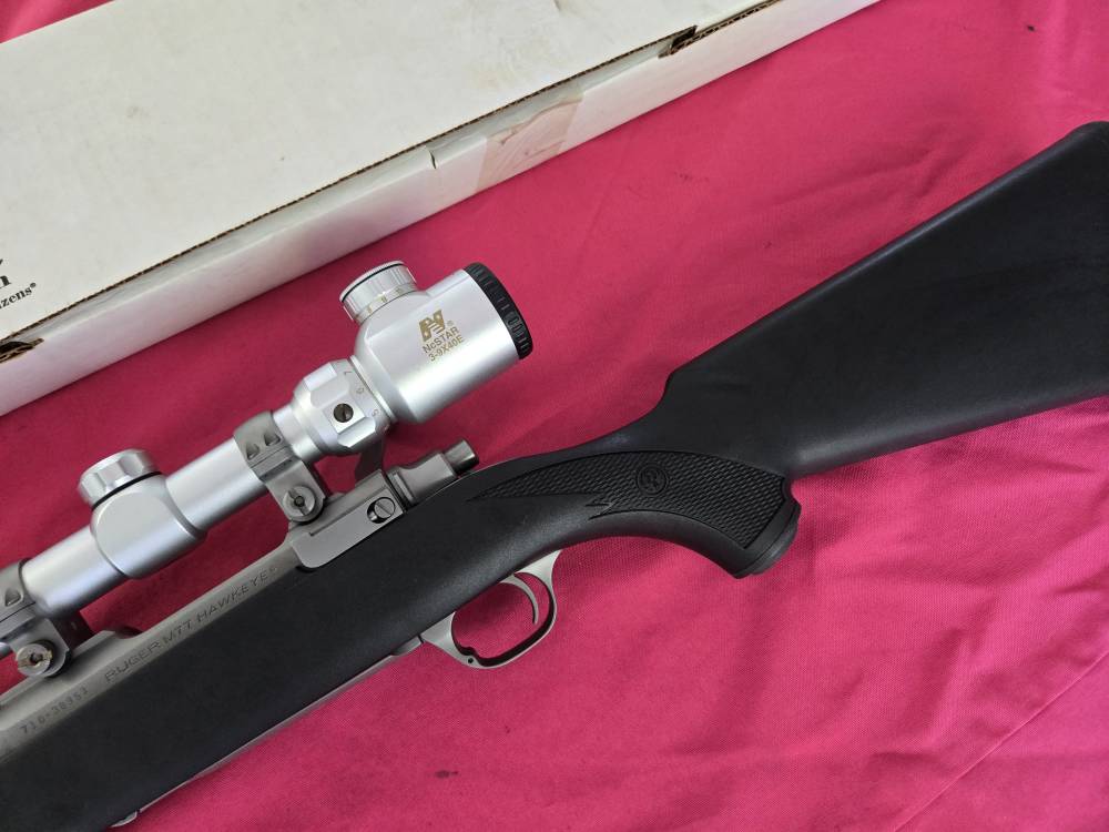 RARE DISCONTINUED Ruger M77 Hawkeye Matte Stainless .223 rem-img-11