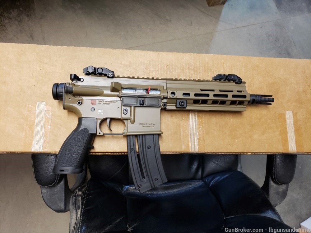 NEW! Heckler & Koch HK416 PISTOL FDE .22 LR 8.5 AR22 22LR AR