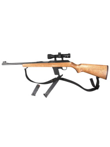 Marlin Model 9 Camp Carbine - 9mm - Hooded Front Sight - 2 mags + stock